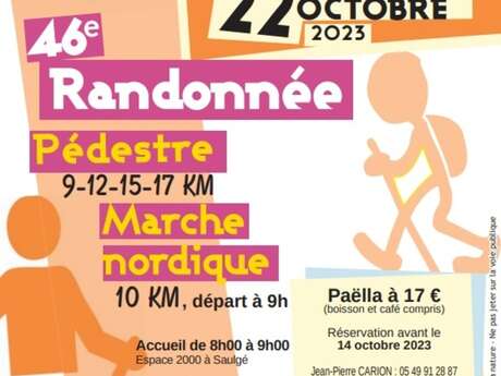 46e Randonnée pédestre 46e Randonnée pédestre