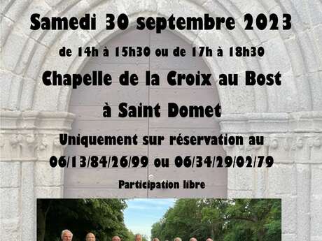 Concert "Les Voix de la Roche"