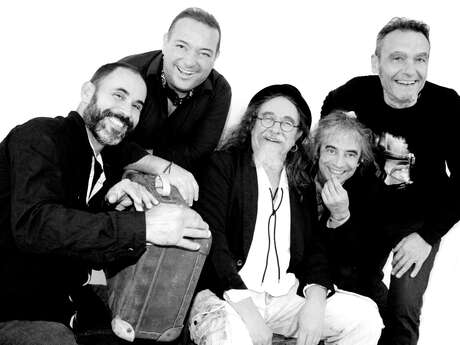 Café de l'espace -Les concerts - : Blondin et la bande des terriens (chanson festives)