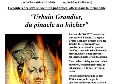 Conférence "Urbain Grandier" par Madame Noyelle
