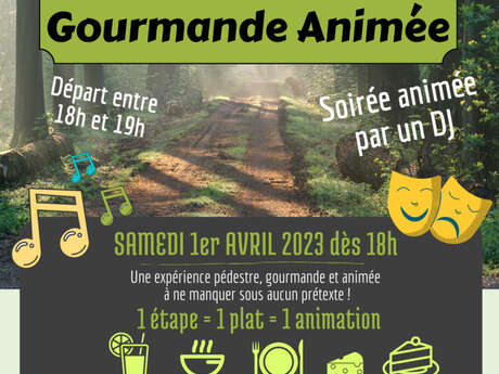 RANDONNEE GOURMANDE ANIMEE