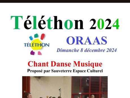 Téléthon avec La Chalaisienne