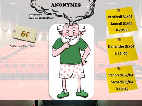 Théâtre - Amnésiques anonymes Théâtre - Amnésiques anonymes