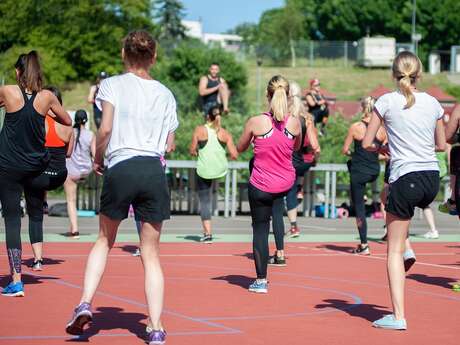 Activité sportive au centre social La Parenthèse