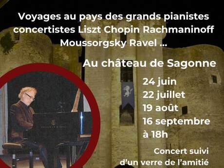 Mercredis pianistiques du château de Sagonne