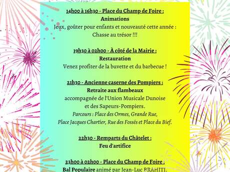 Féstivités du 14 Juillet