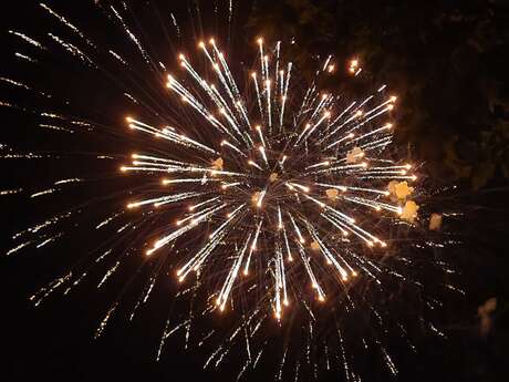 Soirée champêtre, bal et feu d'artifice