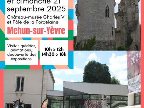 JEP : Musée du château Charles VII et Pôle de la Porcelaine