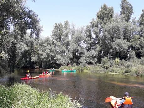 Le bocage de Noirlac en canoë
