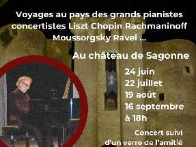 Mercredis pianistiques du château de Sagonne
