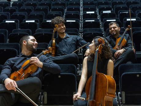 Sortie de résidence du Quatuor Galilée