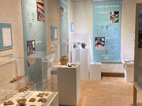 Visite guidée de l'exposition "C'est le chantier, épisode 1 archéologie"