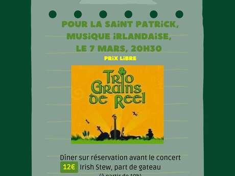 Concert Musique Irlandaise