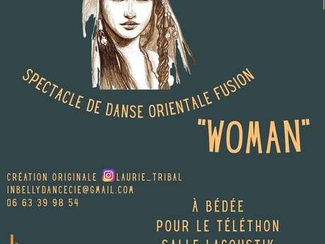 Spectacle de danse orientale "Woman"