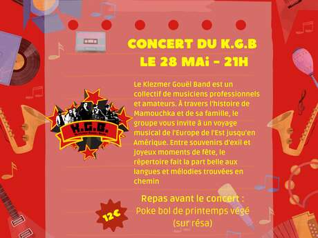Concert du K.G.B - Saperlipopette Bar