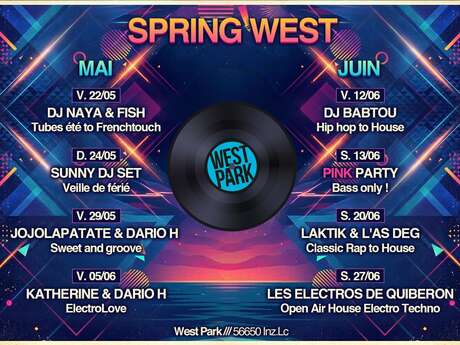 Soirées DJ set au West Park