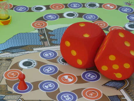 Jeu de l'oie : Le Moyen Âge à Guémené