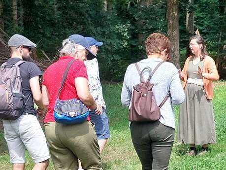 Promenade botanique au château de Loyat
