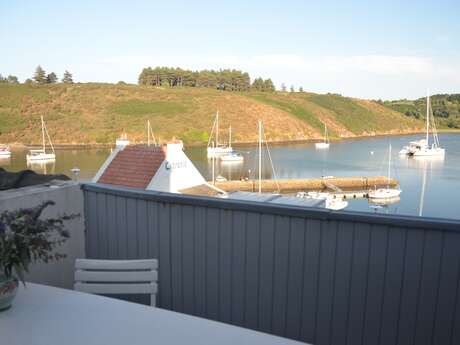 Duplex de charme tout confort avec vue sur port et ria de Sauzon