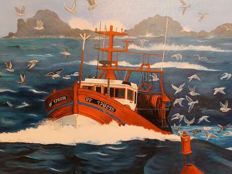 Exposition de tableaux de Paule Thomas