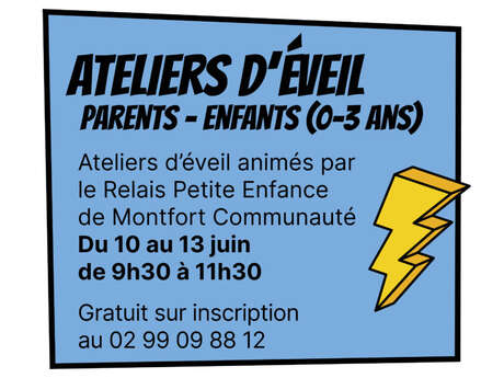 Atelier d’éveil « Parents-enfants »