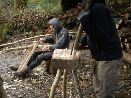 Le Son Des Copeaux - sculpture bois