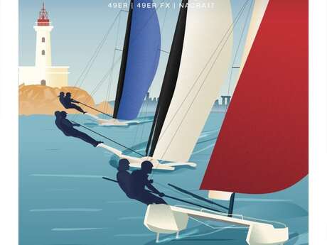 Championnat du monde de voile olympique 49er, 49er FX et Nacra 17