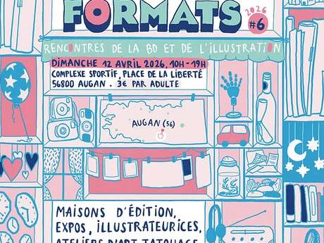 Festival FORMATS #6 – Rencontres de la BD et de l’illustration
