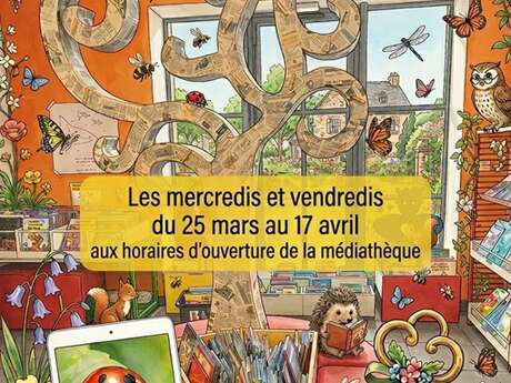 Chasse au trésor dans la médiathèque