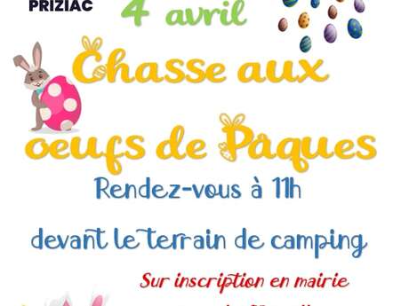 Chasse aux oeufs de Pâques