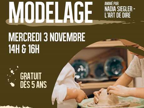 Atelier modelage enfants-ados Atelier modelage enfants-ados