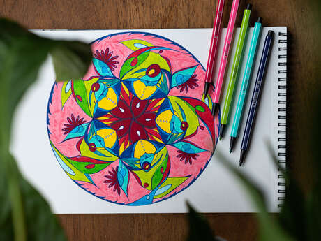 Atelier créatif de mandala intuitif