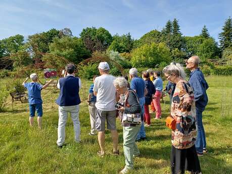 Visite commentée des jardins de la Peignie