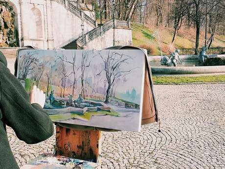 Initiation au croquis en couleurs avec Antoine Pirlot