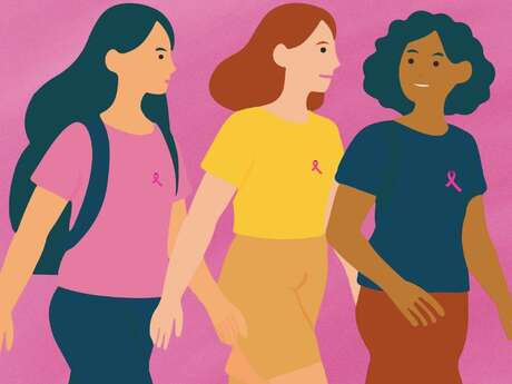 Octobre rose - marche solidaire