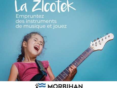 La ZIcoteK: empruntez un instrument à la médiathèque de Rieux et jouez !