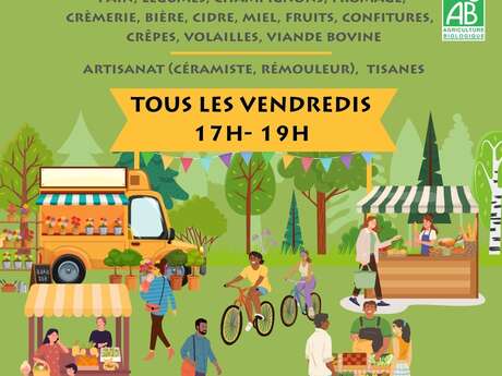 Marché de producteurs bio et artisanat