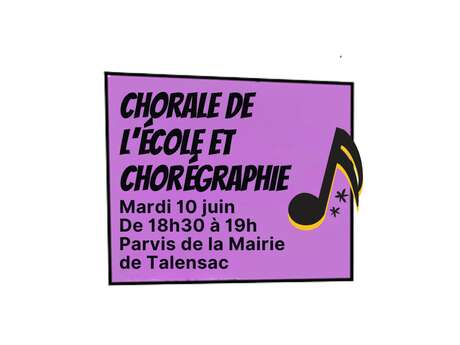 Chorale de l’école et chorégraphie