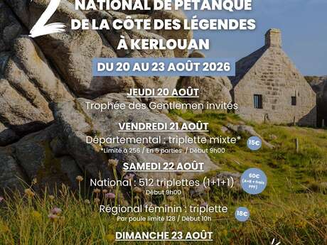 National de pétanque de la Côte des Légendes