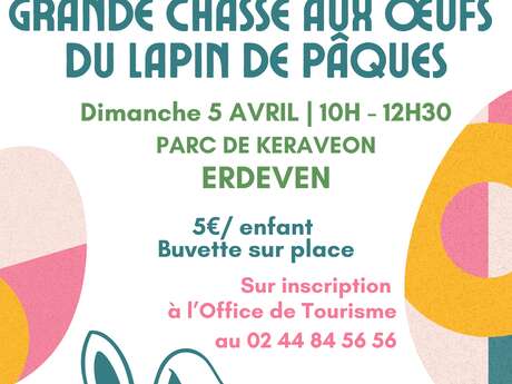 Grande chasse aux oeufs du Lapin de Pâques