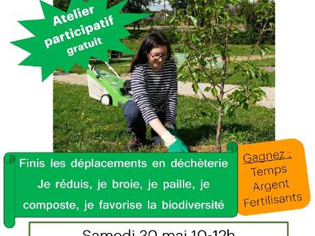 Atelier jardinage zéro déchet à Berné