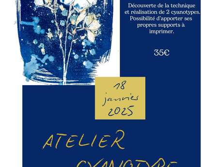 Atelier cyanotype