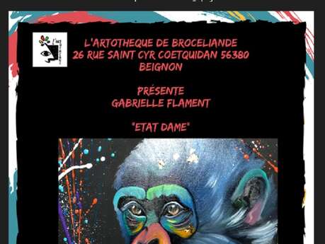 Exposition de peintures "Etat d'âme" de Gabrielle Flament