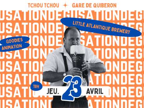 Dégustation de bières avec Little Atlantique Brewery - Tchou Tchou Quiberon