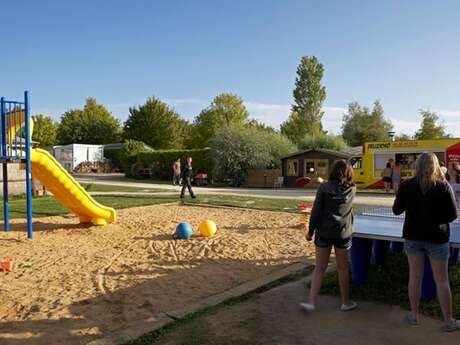 Aire du camping l'Ile Verte