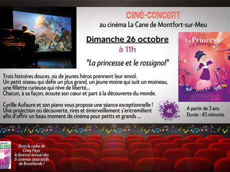 Ciné Concert "La princesse et le rossignol"