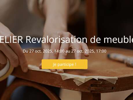 Atelier revalorisation de meubles