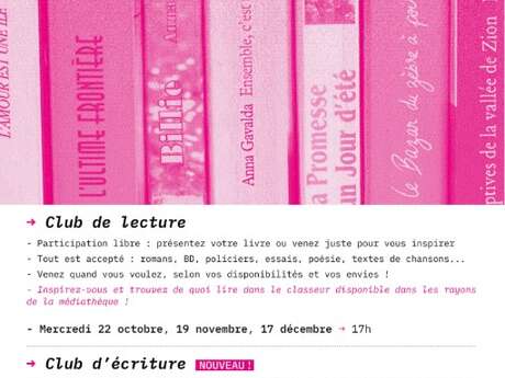 Club de lecture et d'écriture