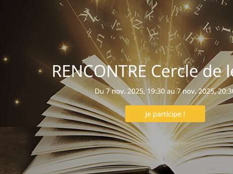 Rencontre Cercle de lecture