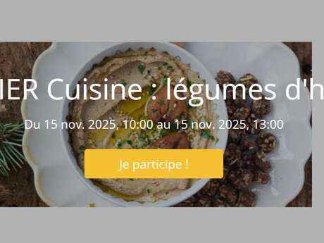 Atelier Cuisine : légumes d'hiver